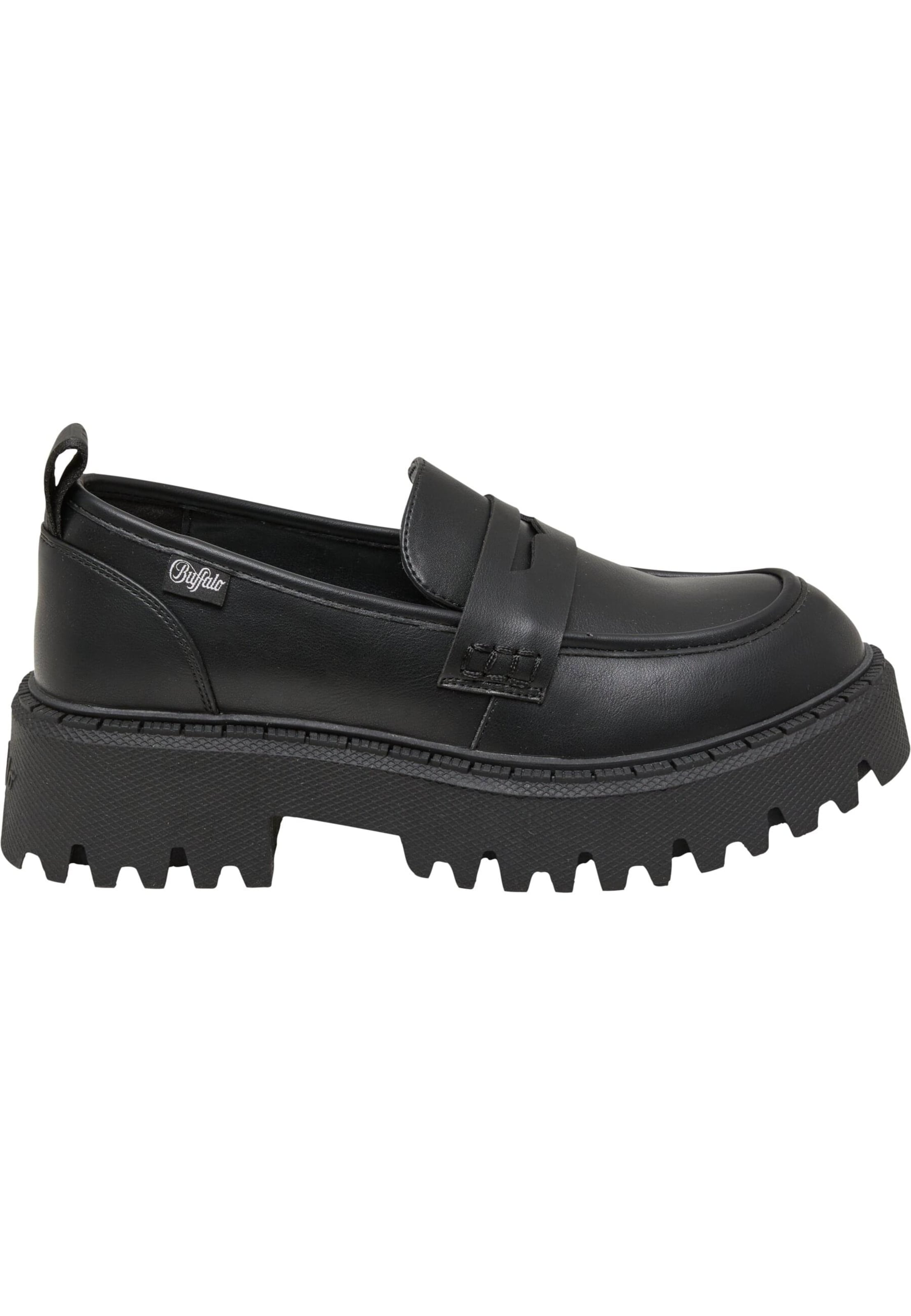 Chaussure basse 'Zane' BUFFALO en noir : devant