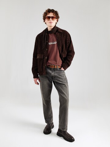 JACK & JONESMajica 'JORBLEECKER' - crvena boja