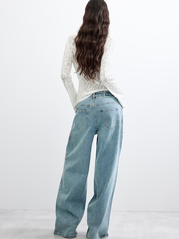 Desigual Широки крачоли Дънки в синьо