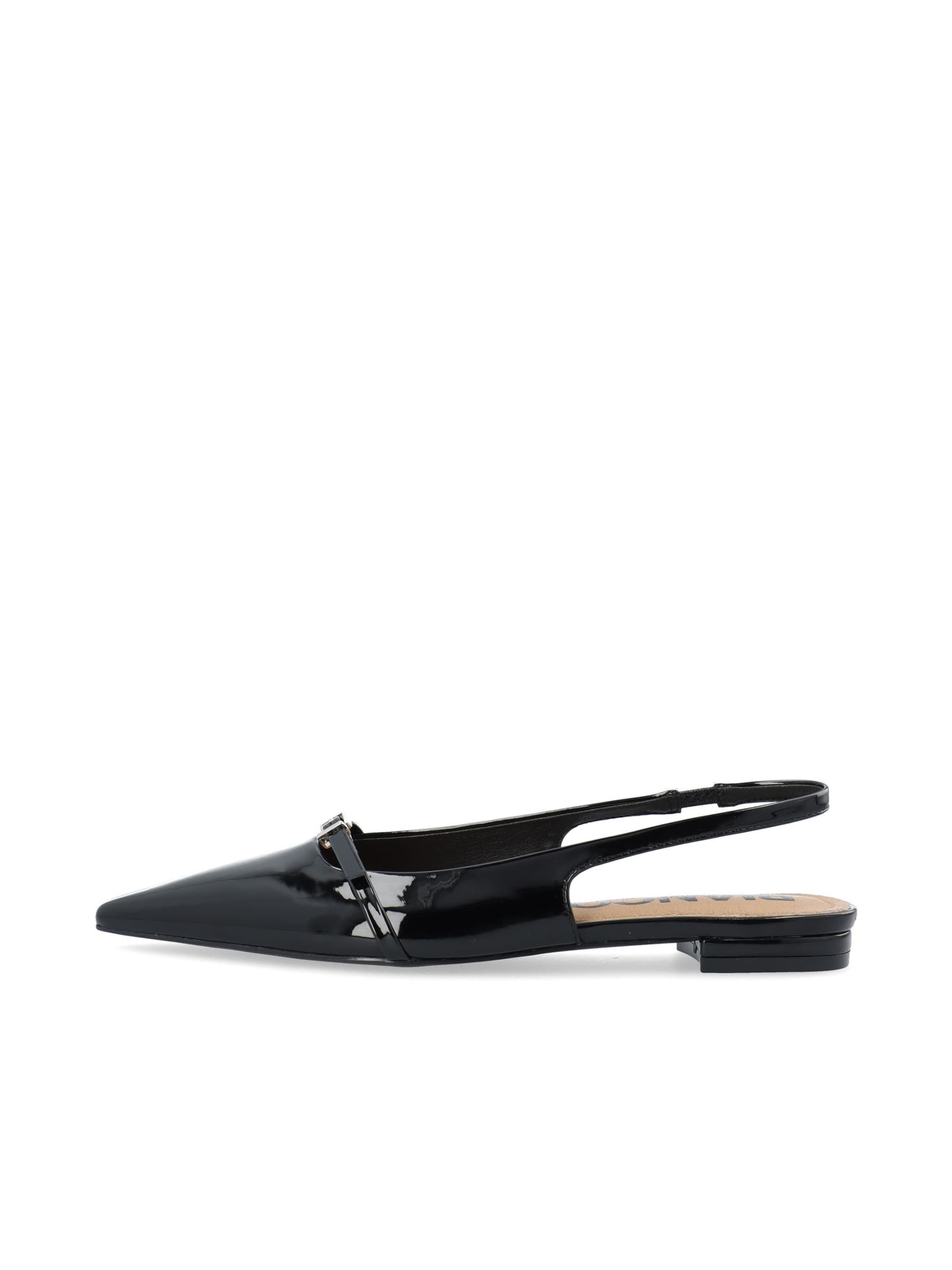 Bianco Slingpumps 'Bari' in Schwarz: Vorderseite