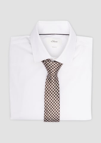 Cravate s.Oliver BLACK LABEL en blanc