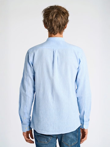 Lindbergh Regular fit Overhemd in Blauw