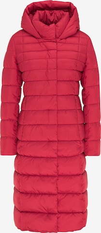 faina Winter Coat in Pink: front