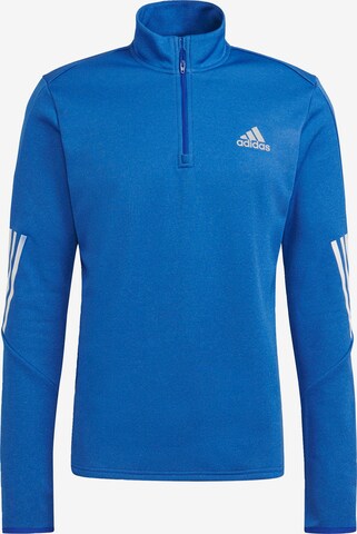 ADIDAS SPORTSWEAR Функционална тениска в синьо: отпред