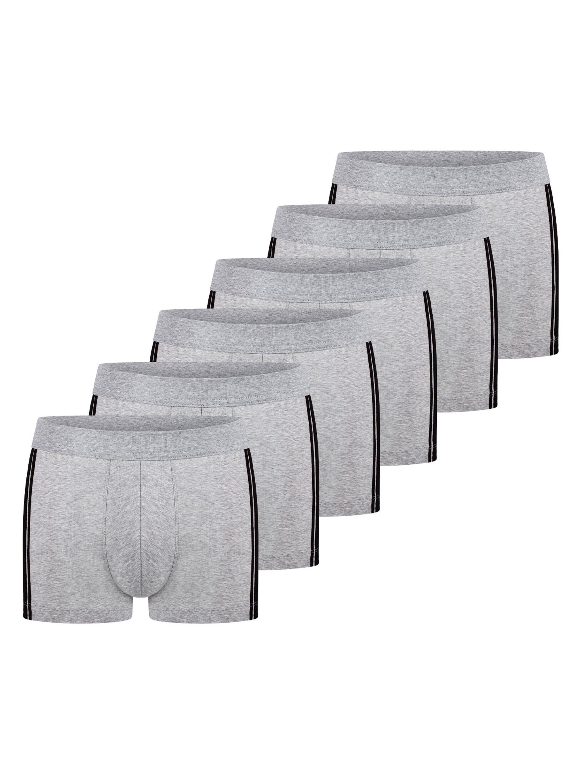 SCHIESSER Boxershorts '95/5 Stretch - Organic Cotton' in de kleur Grijs, Productweergave