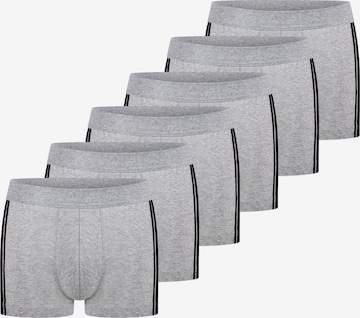 SCHIESSER Boxershorts '95/5 Stretch - Organic Cotton' in Grijs: voorkant