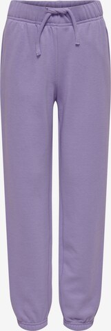 KIDS ONLY Tapered Hose 'Every' in Lila: predná strana