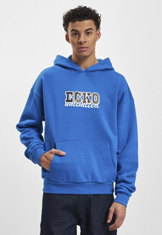 Ecko Unlimited Sweatshirt in Blue: front