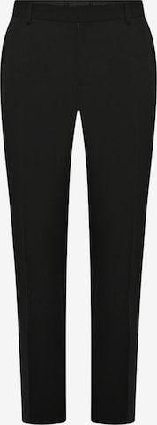 Hirschthal Trousers with creases in Black: front