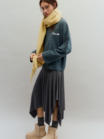 Pull&Bear Tričko 'PACIFIC' - Modrá