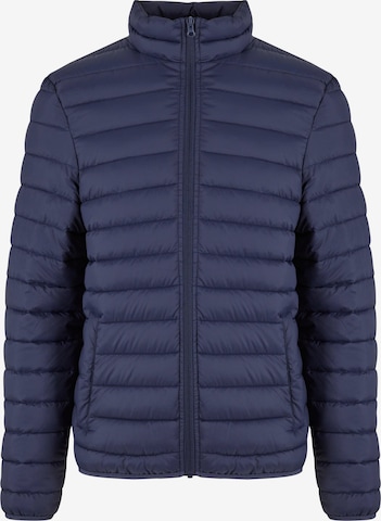 Urban ClassicsPrijelazna jakna - plava boja: prednji dio