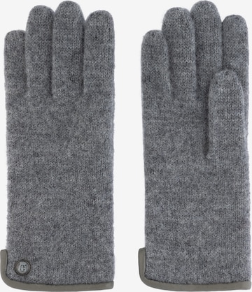 Roeckl - Guantes con dedos en gris: frente