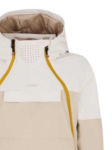 PROTEST Sportjacke 'PRTDITSY' in Weiß: Vorderseite