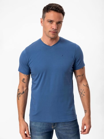 Anou Anou - Camisa em azul: frente