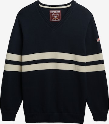Superdry Trui in Blauw: voorkant