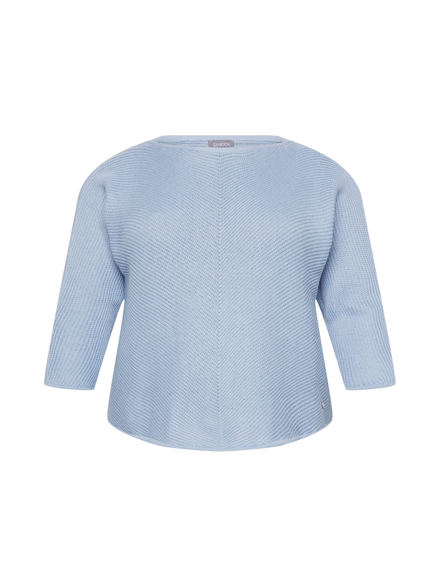 SAMOON Pullover in Blu Chiaro 