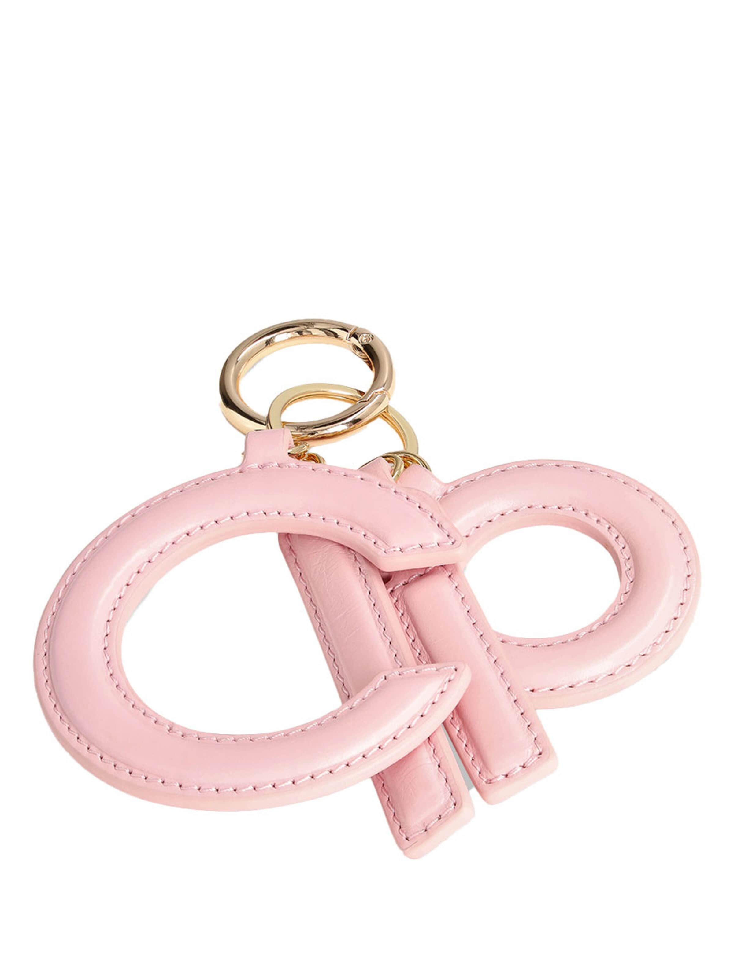 Clio Bag accessories 'C CHARM' in Pink: front