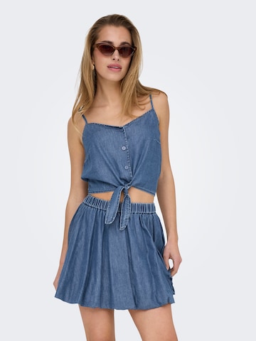 Haut 'ONLBEA' ONLY en bleu : devant