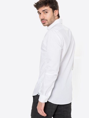 Michael Kors Slim fit Poslovna srajca | bela barva