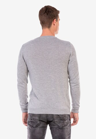 CIPO & BAXX Pullover in Grau