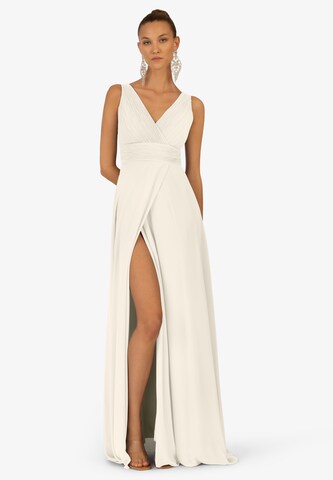 Robe de soirée Kraimod en blanc