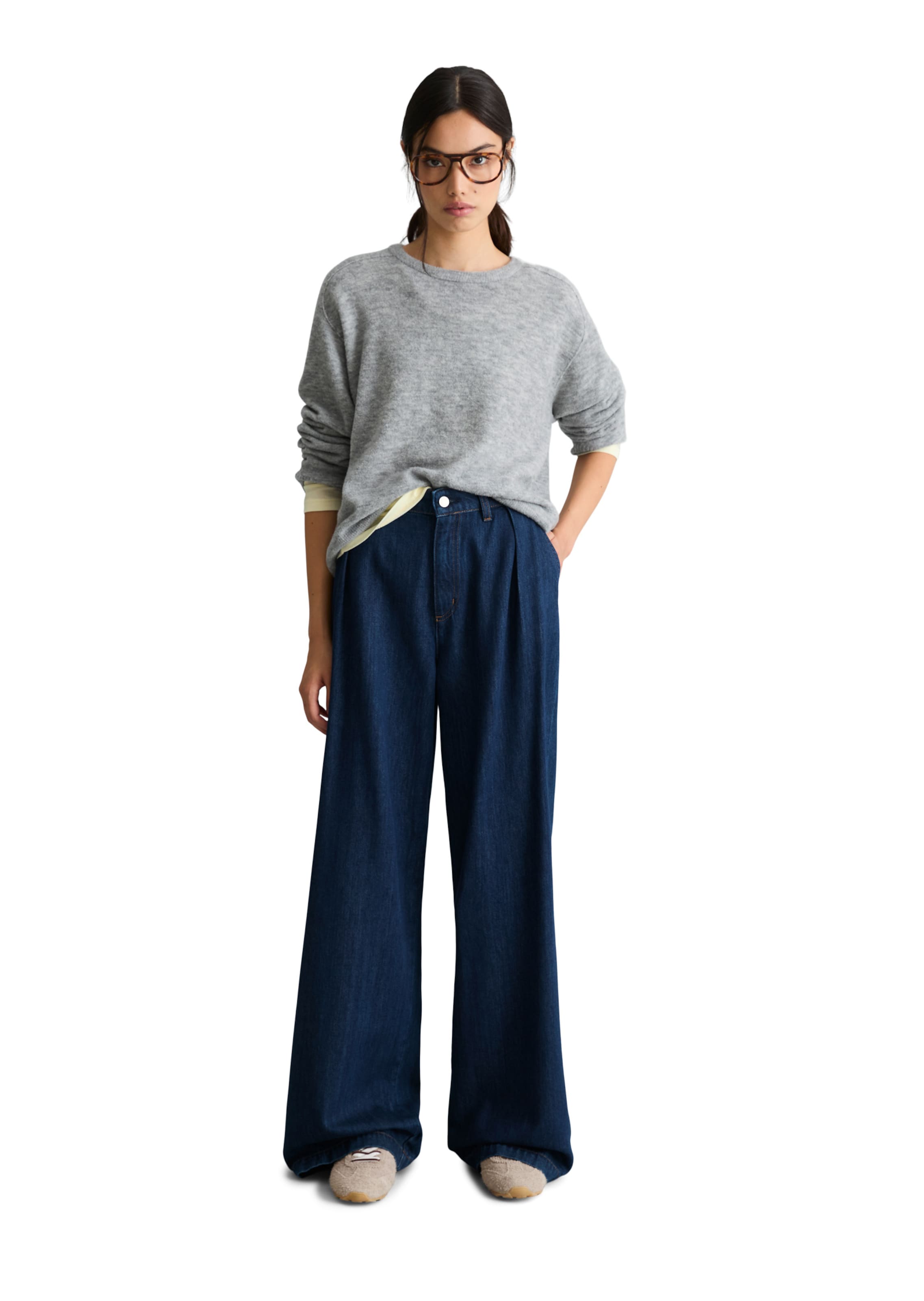 Marc O'Polo DENIM Pullover in Grau