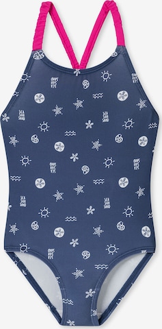Maillot de bain ' Aqua Kids ' SCHIESSER en bleu : devant
