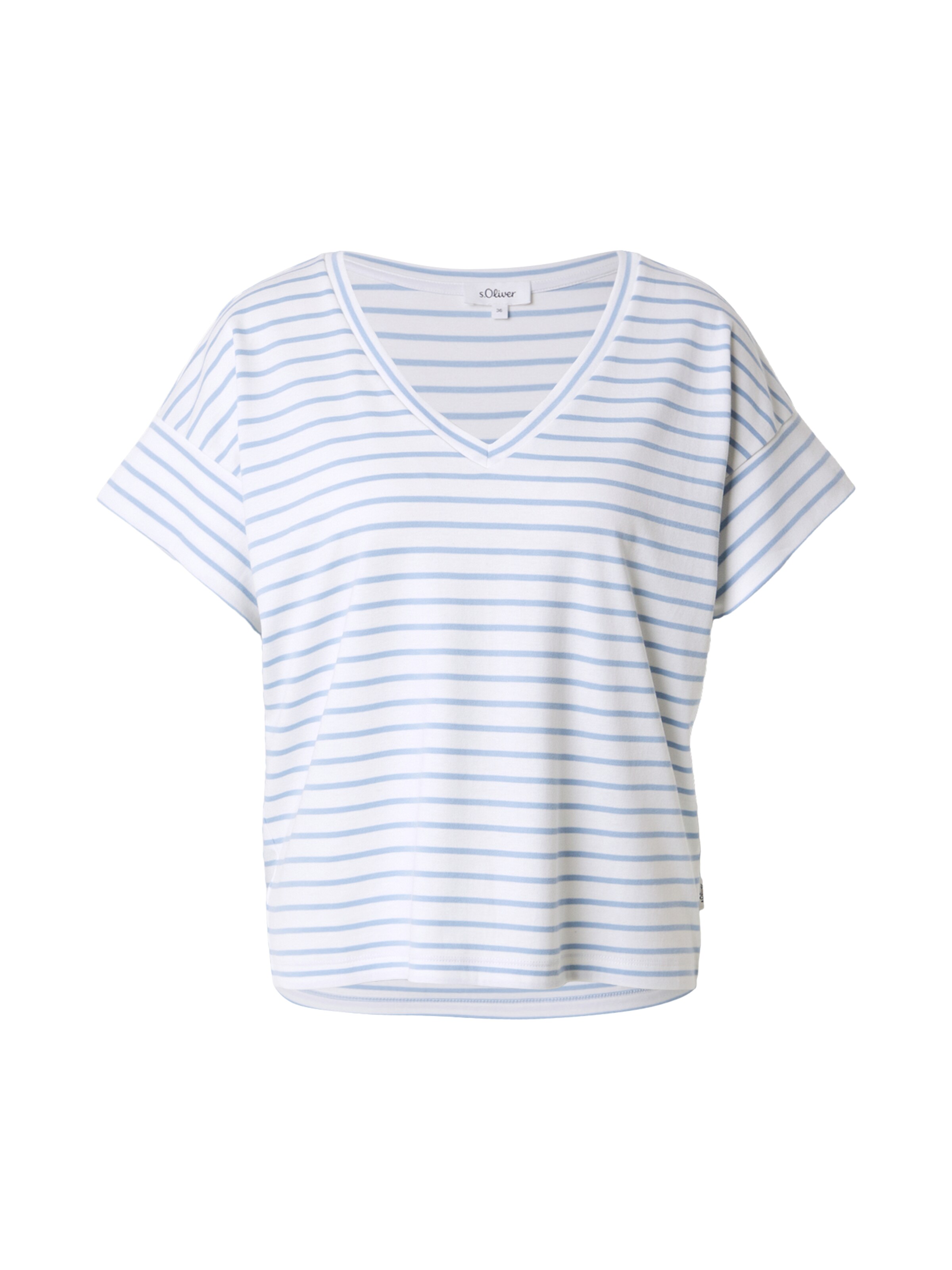 s.Oliver T-Shirt in Weiß: Vorderseite