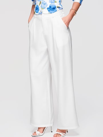 Ombre Regular Broek in Wit