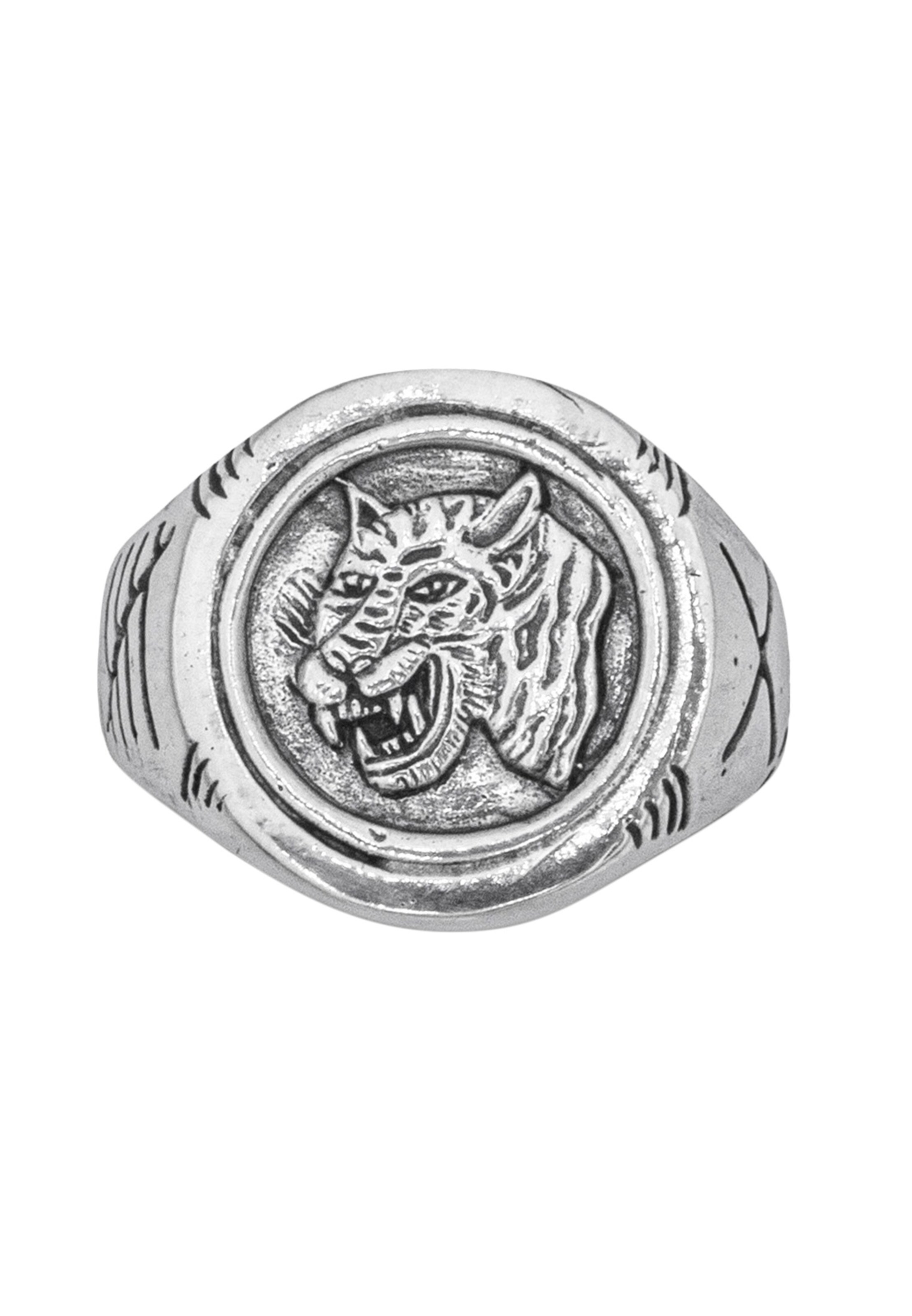 Bague 'Tiger' Haze&Glory en argent
