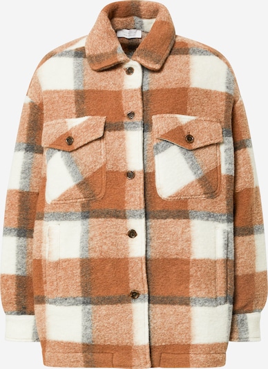 Rich & Royal Jacke in hellbraun / graumeliert / weiß, Produktansicht