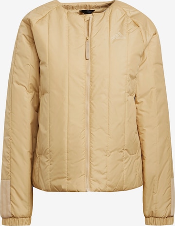 ADIDAS PERFORMANCE Jacke in Beige: front