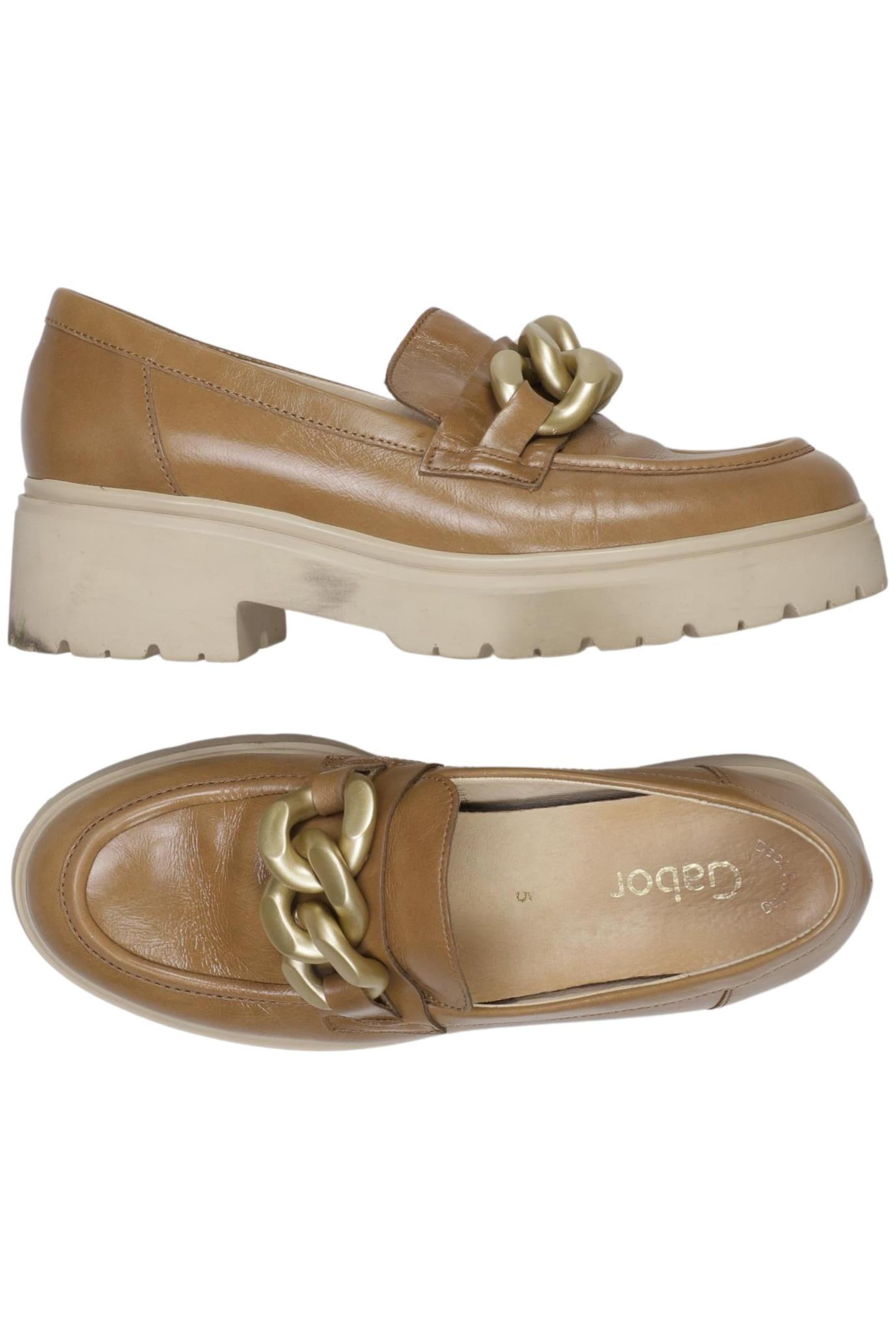 GABOR Halbschuh 38 in Braun: Vorderseite