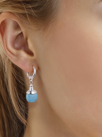 Lulu & Jane - Pendientes en plata: frente