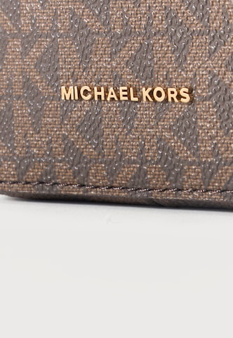 MICHAEL Michael Kors Torba za čez ramo | rjava barva