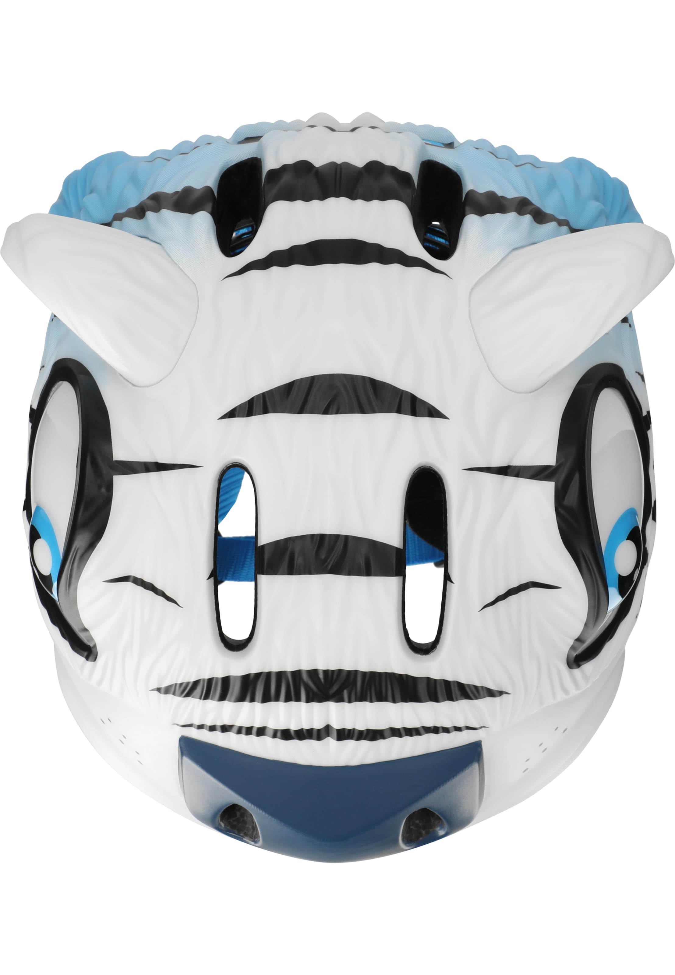 Crazy Safety Helmet 'Tiger' in White