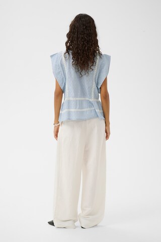 Chemisier 'Aster' SOAKED IN LUXURY en bleu