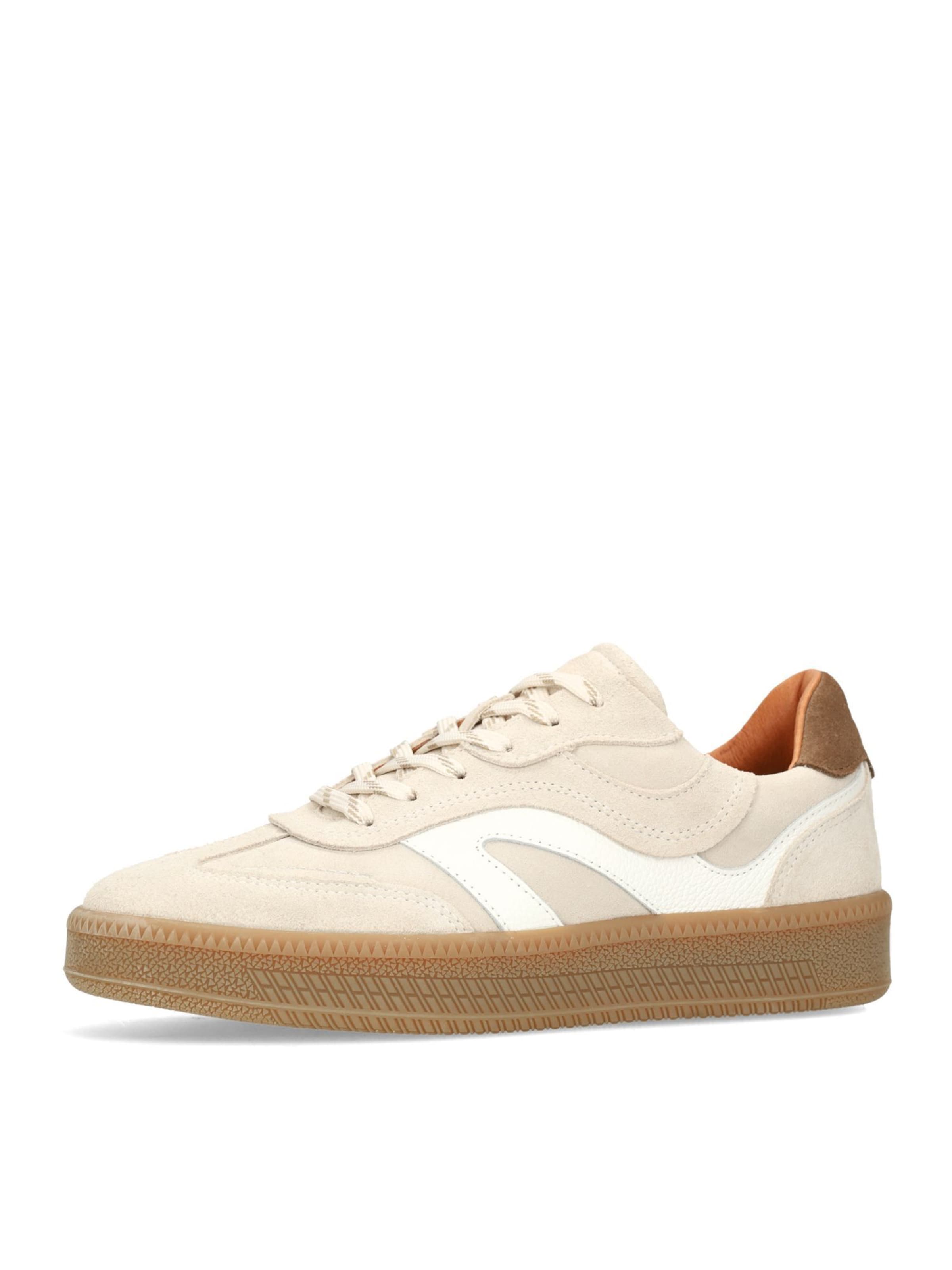 MANFIELD Sneaker in 36 in beige / weiß, Produktansicht