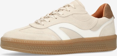 MANFIELD Sneaker in 36 in beige / weiß, Produktansicht