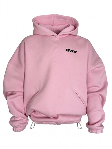 QWX2 Sweatshirt 'ETERNITY' in Pink: front