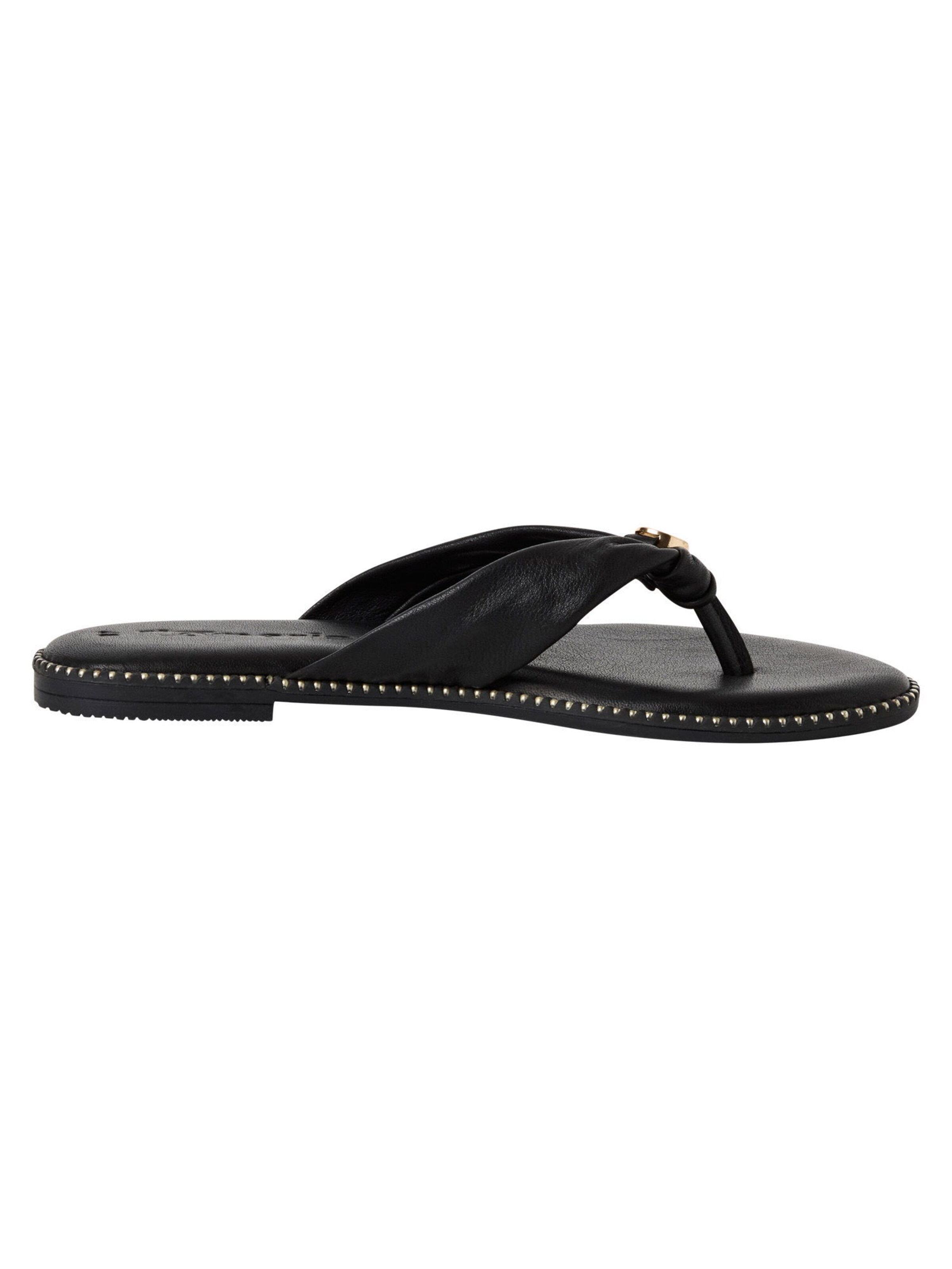 Tamaris Teenslipper 'Dianette' in Zwart