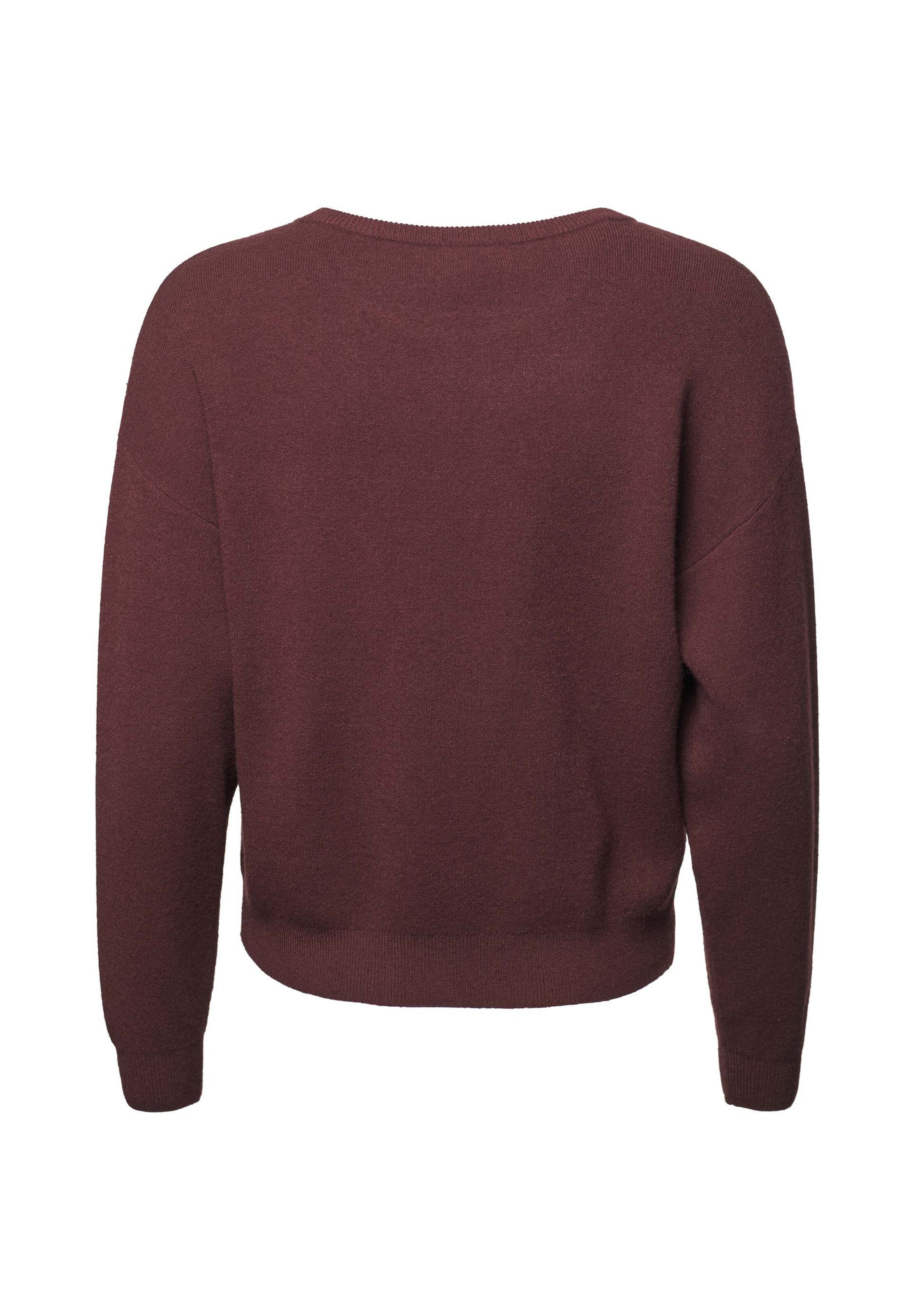 Kleinigkeit Sweater 'Smiley Hörnchen' in Red