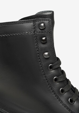 Henry Stevens Lace-Up Boots 'Barkley' in Black
