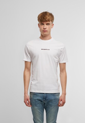 883Police Shirt ' ' in Wit