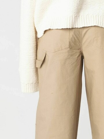 Résumé Loosefit Kalhoty 'Tala' – béžová