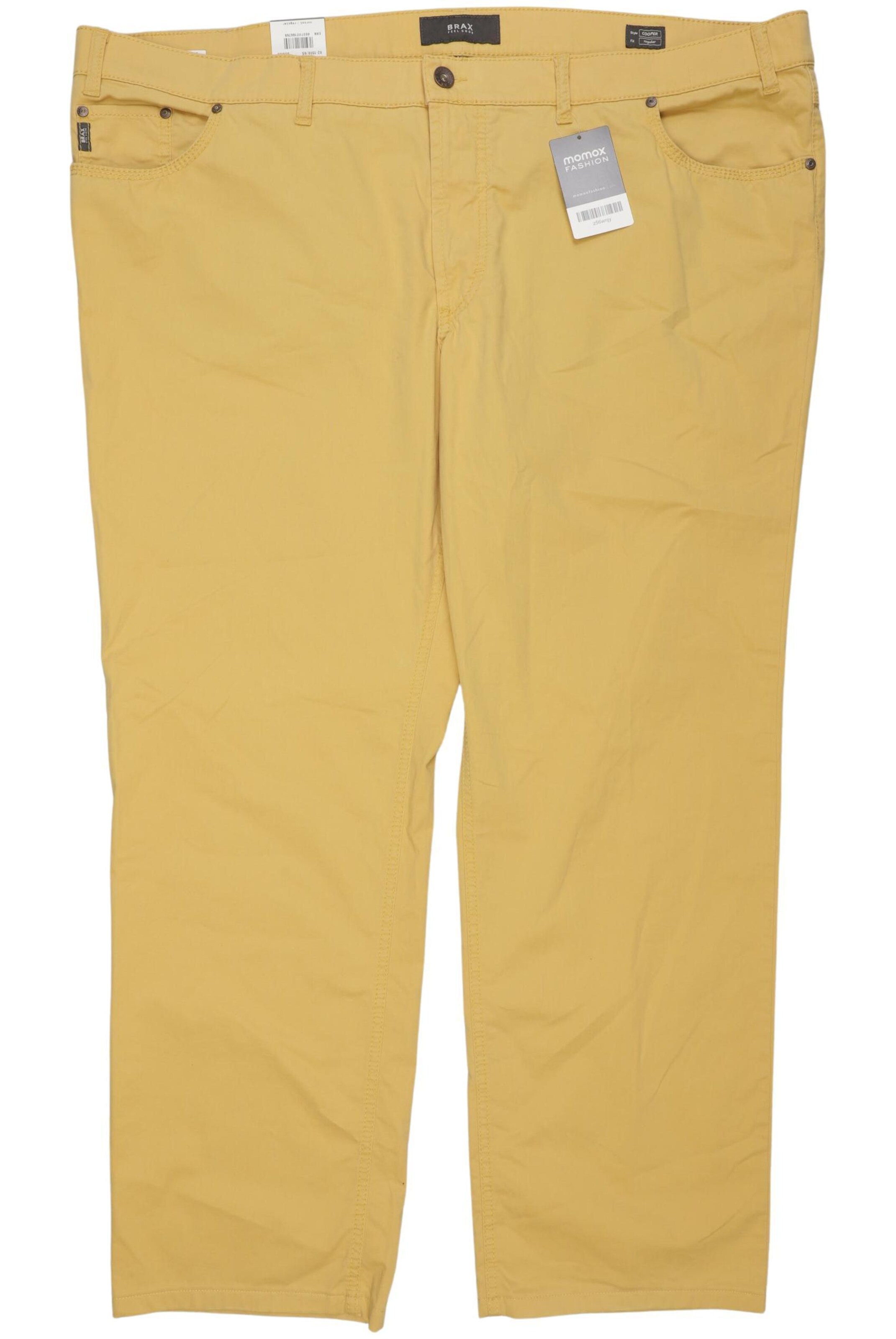 BRAX Pants in 48 in Yellow: front