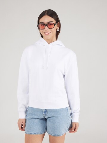 Calvin Klein Jeans Sweatshirt in White: front