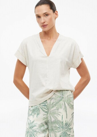 T-shirt s.Oliver BLACK LABEL en beige : devant