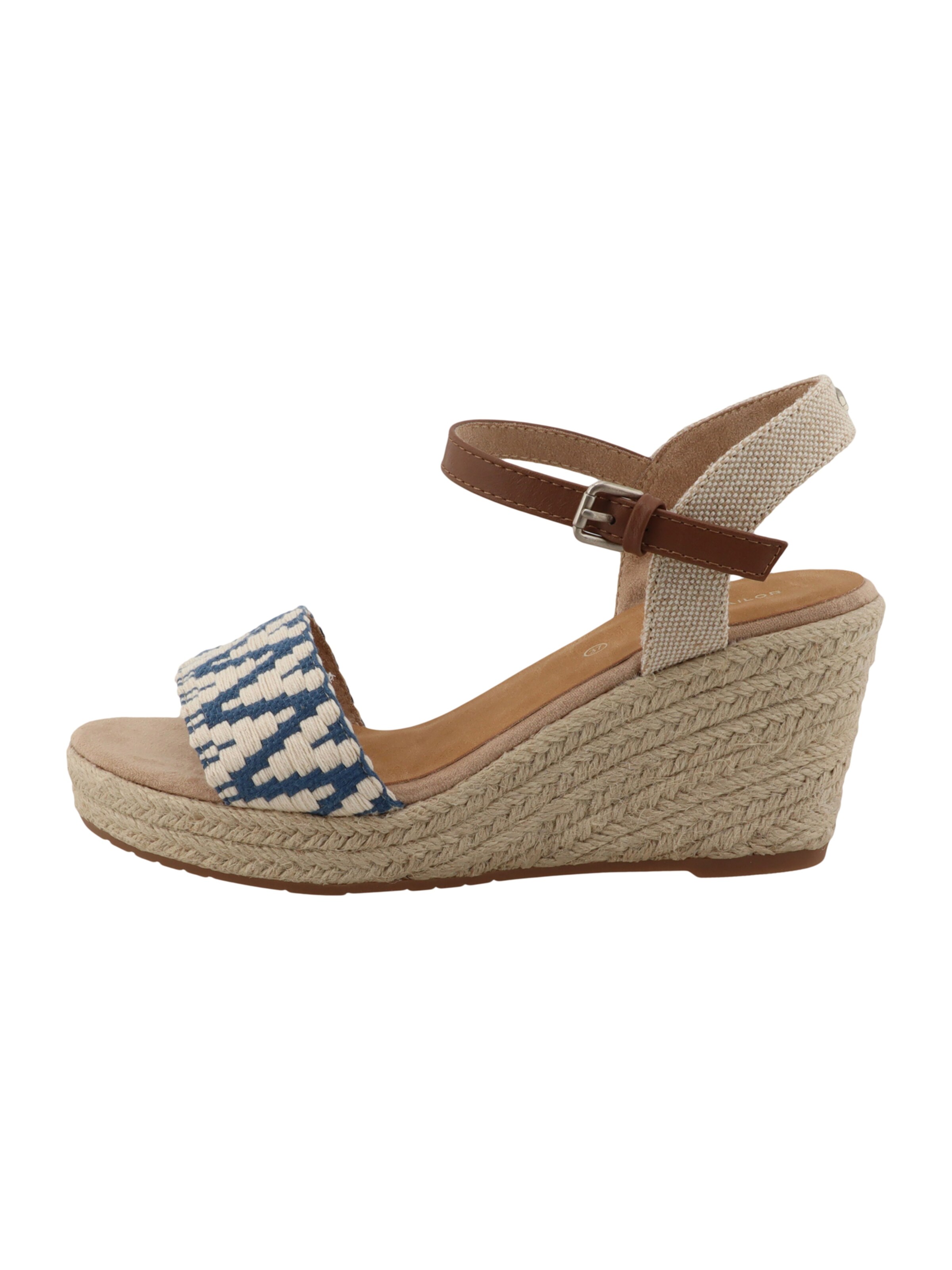 TOM TAILOR Sandals in Beige