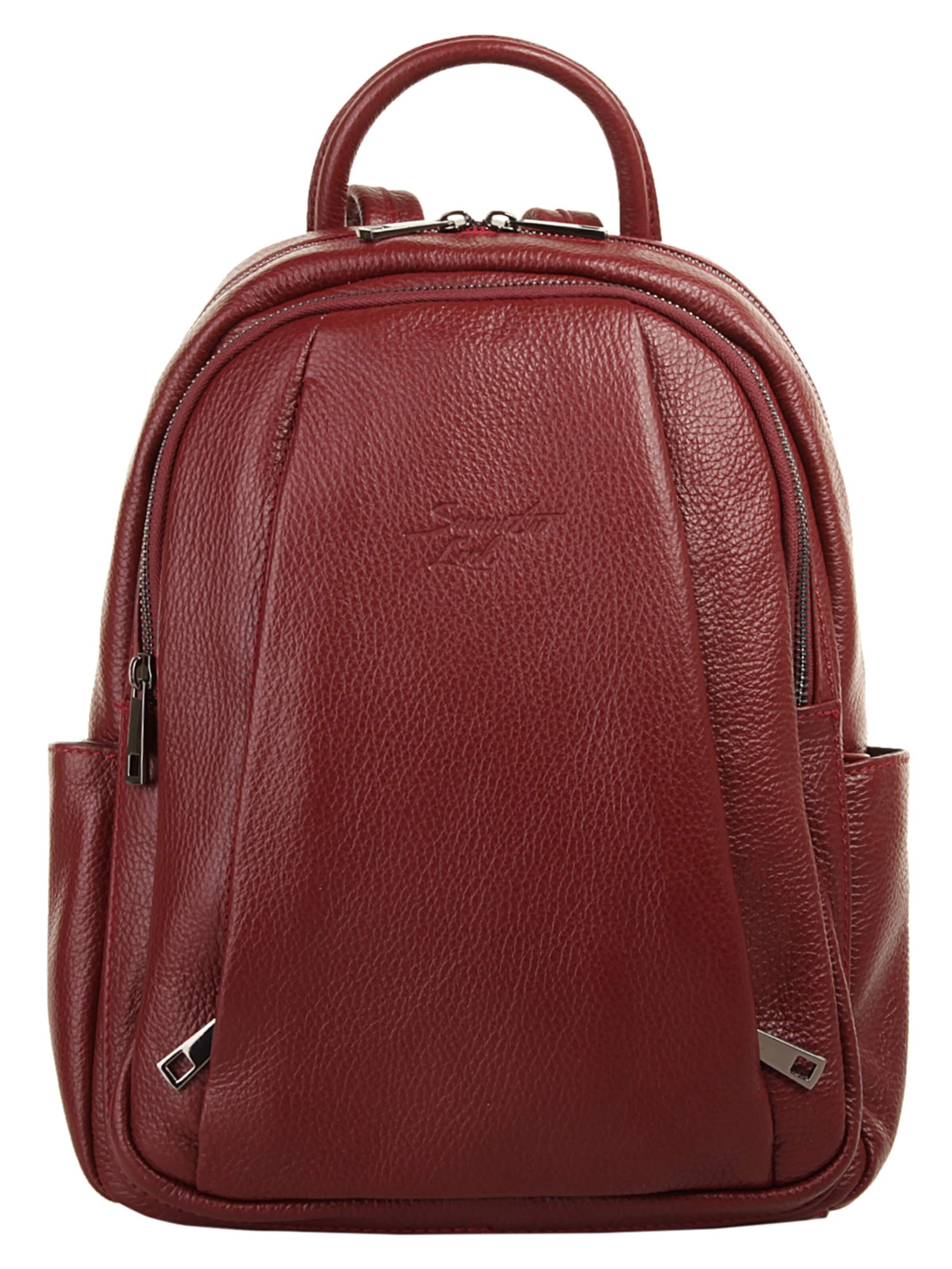 Samantha Look Backpack in Red: front
